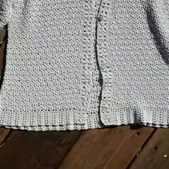 Darling Crocheted Sweater by i.e. - Picture 2 of 4